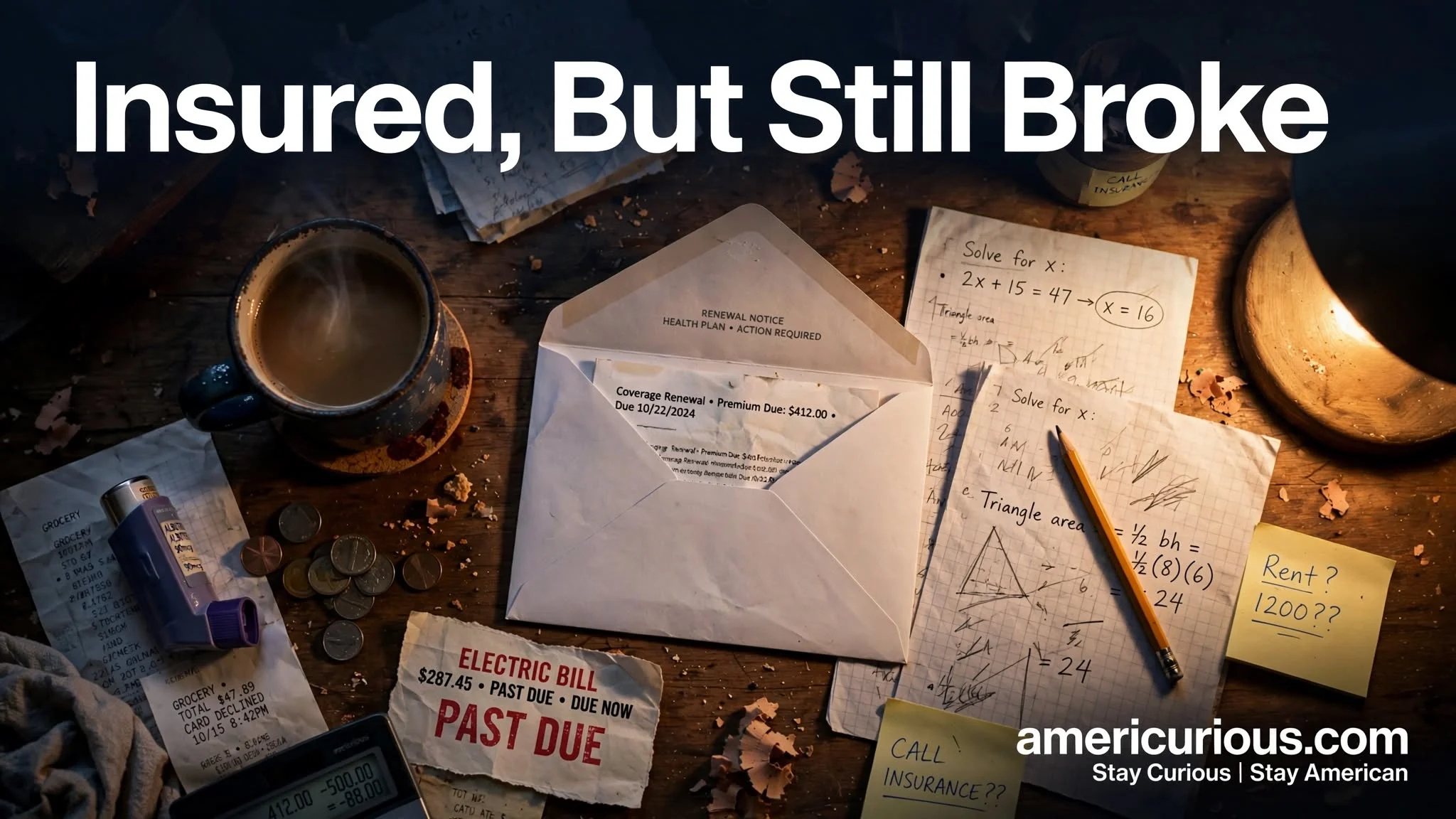 Insured still broke