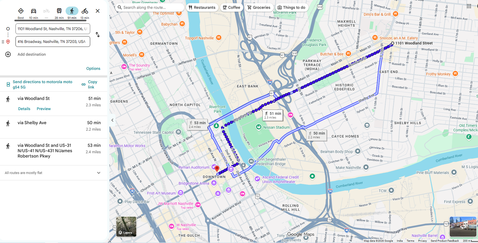 Walk Nashville: Five Points to Broadway, Without the Hype
